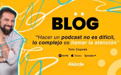 “Hacer un podcast no es difícil, lo complejo es llamar la atención”: Tato Cepeda